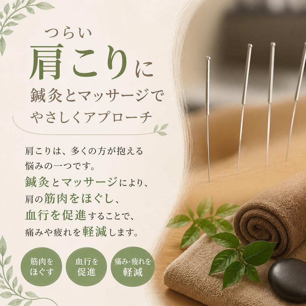 肩こりの解消