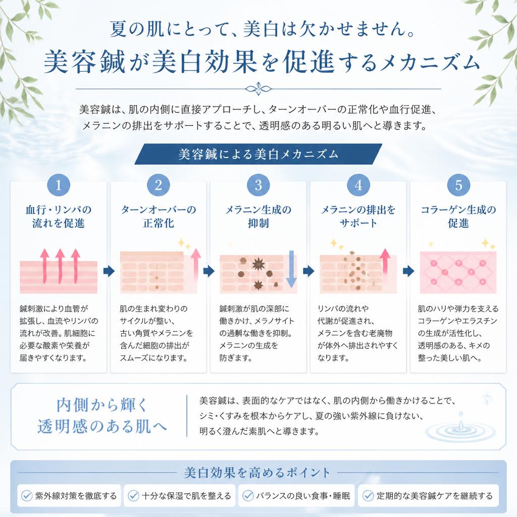 美白ケアの重要性