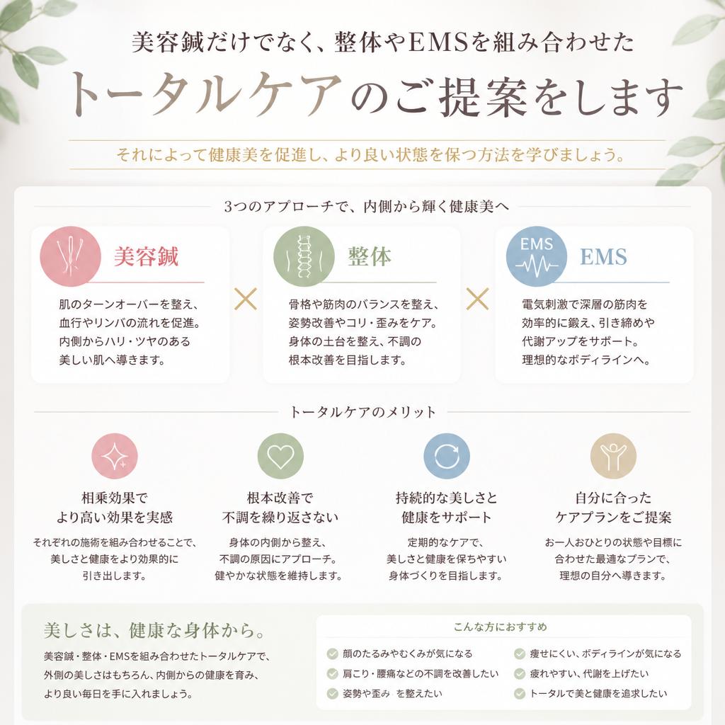 トータルケアのアプローチ