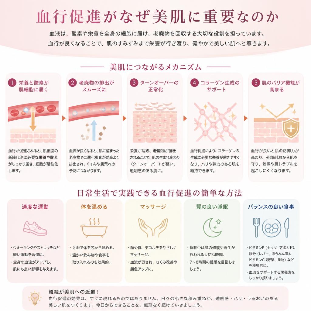 5. 血行を促進する秘訣