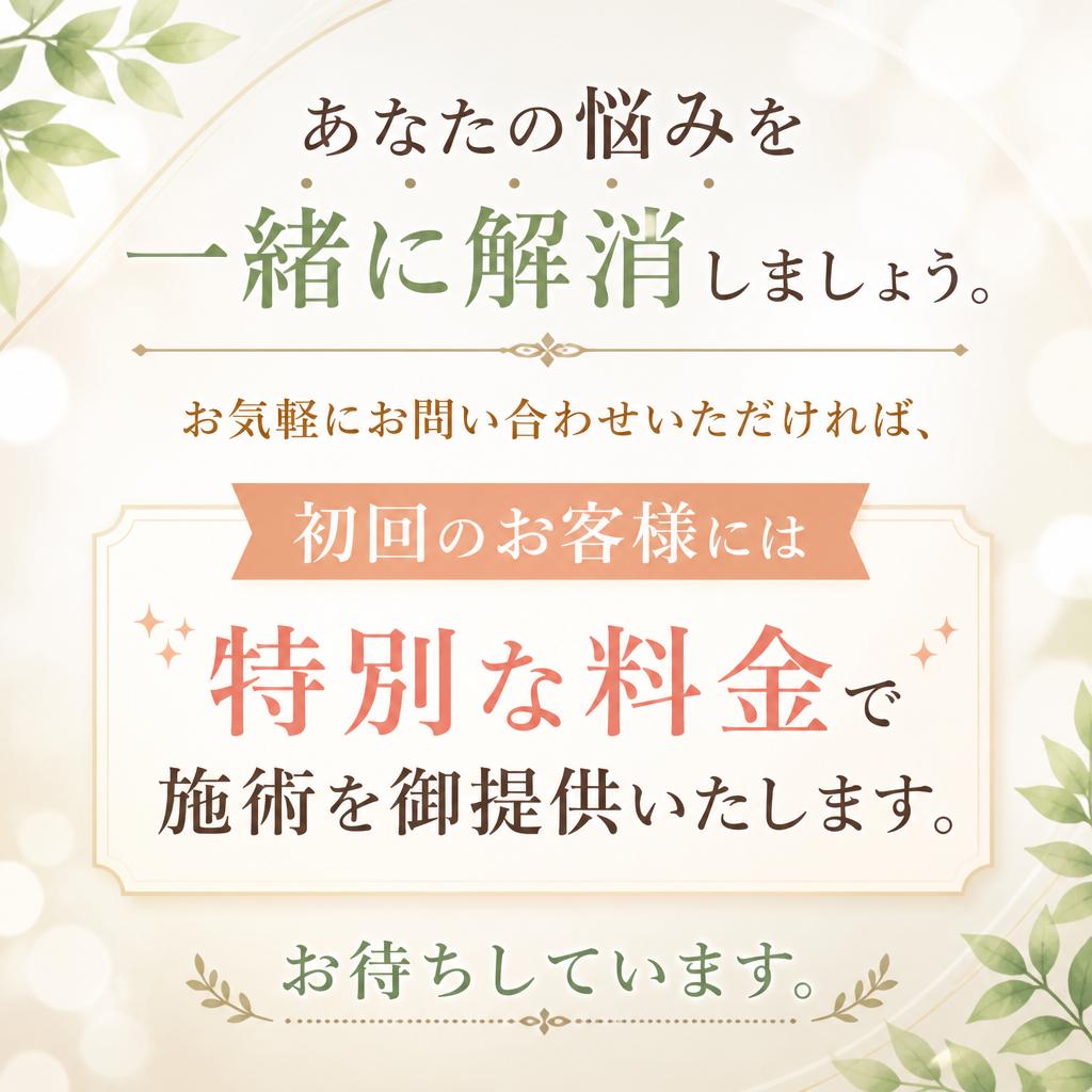 今すぐお問い合わせを！