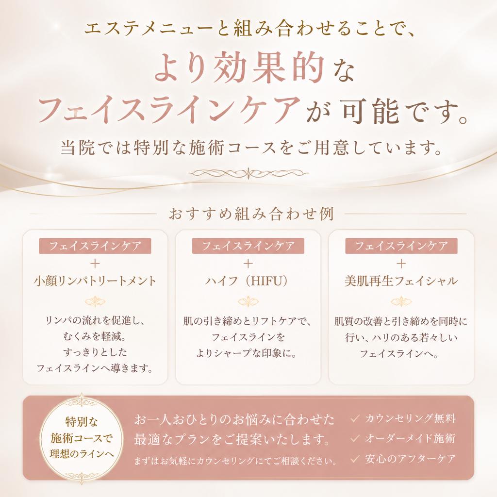 エステとの併用