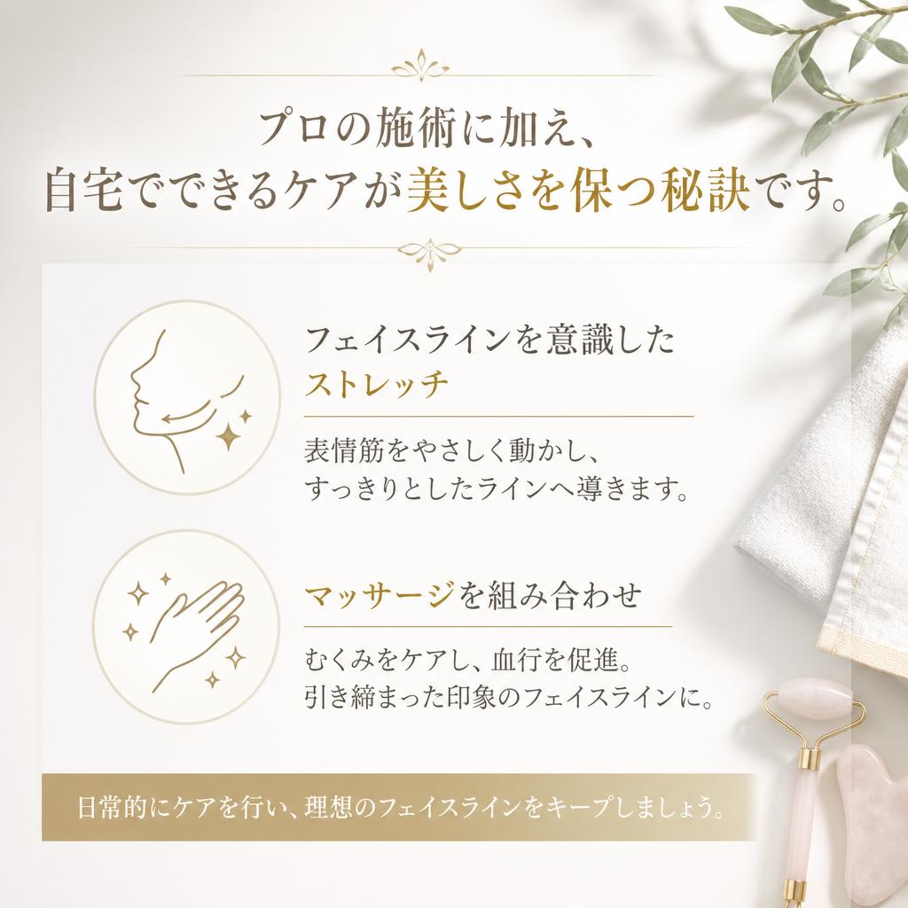 自宅ケアのポイント