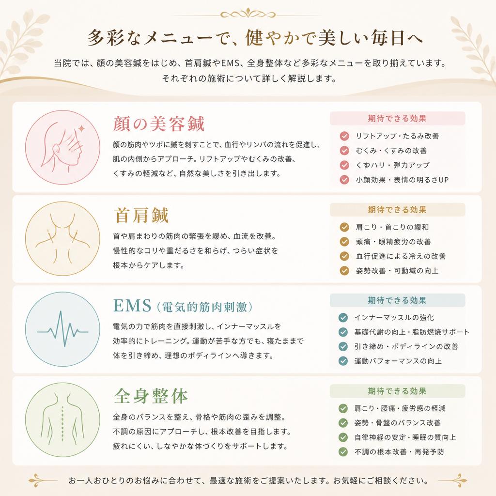 施術内容のご紹介