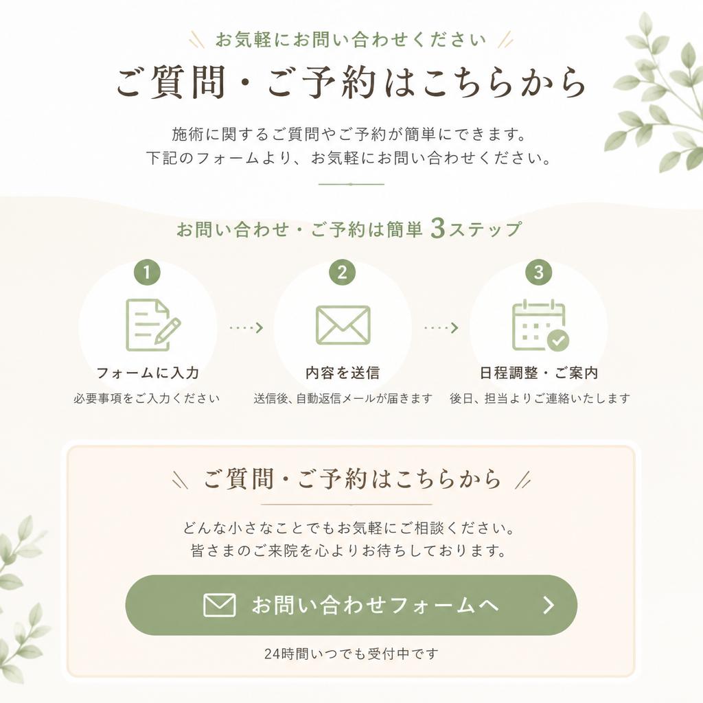 お問い合わせ・ご予約