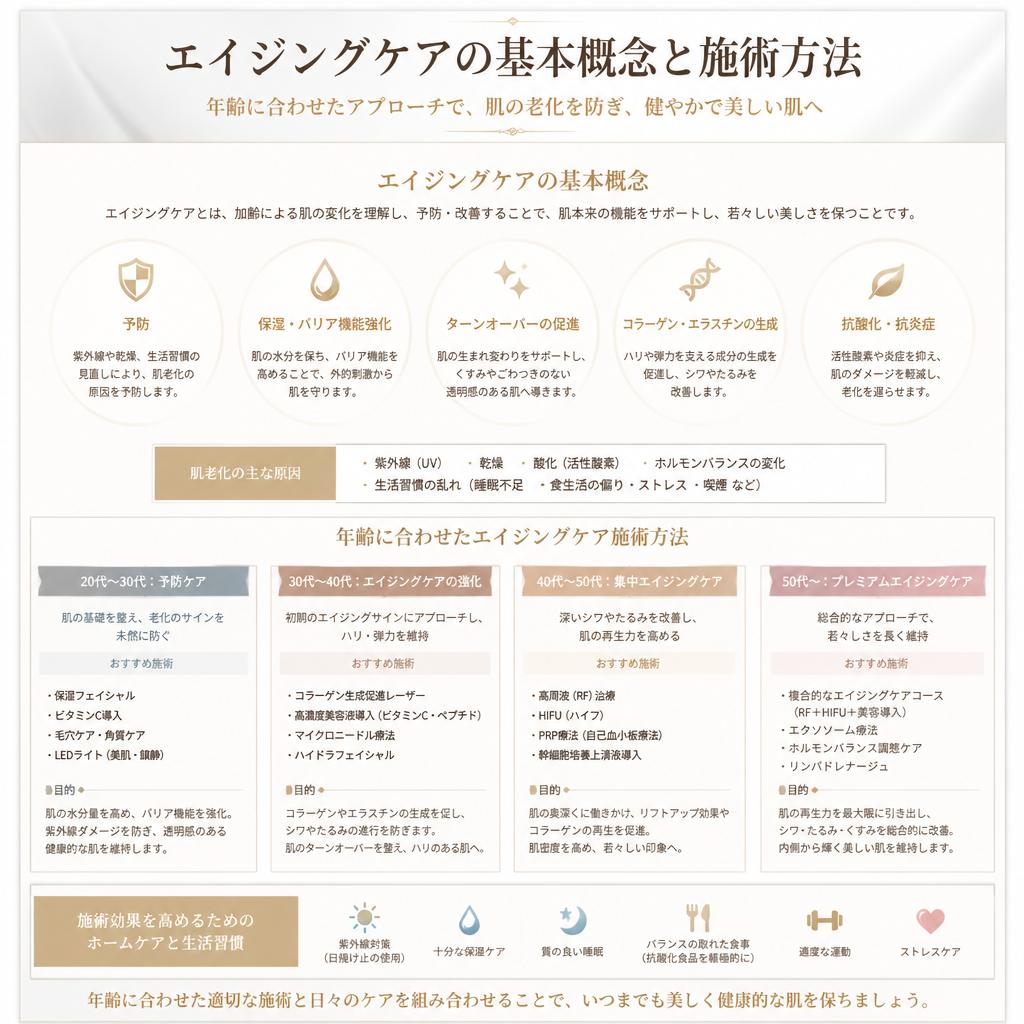 エイジングケアとは？